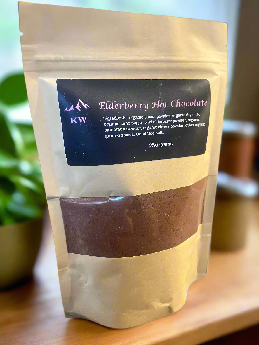 Organic Elderberry Hot Chocolate- 250 grams