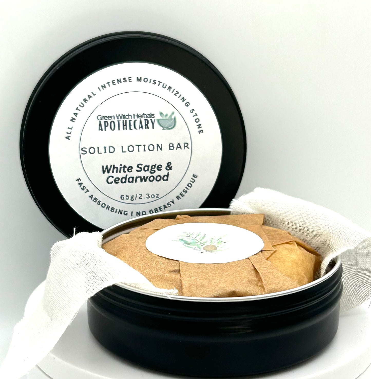Solid Lotion Bars | Organic Moisturizing Stone