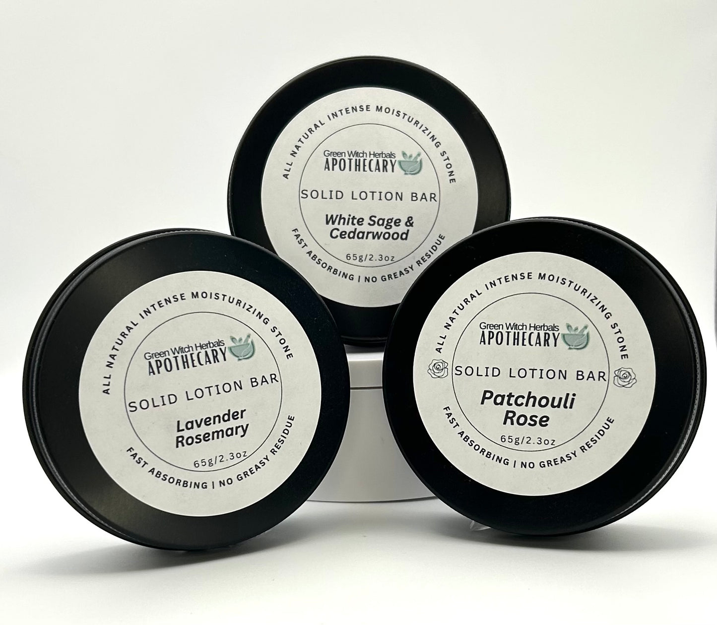 Solid Lotion Bars | Organic Moisturizing Stone