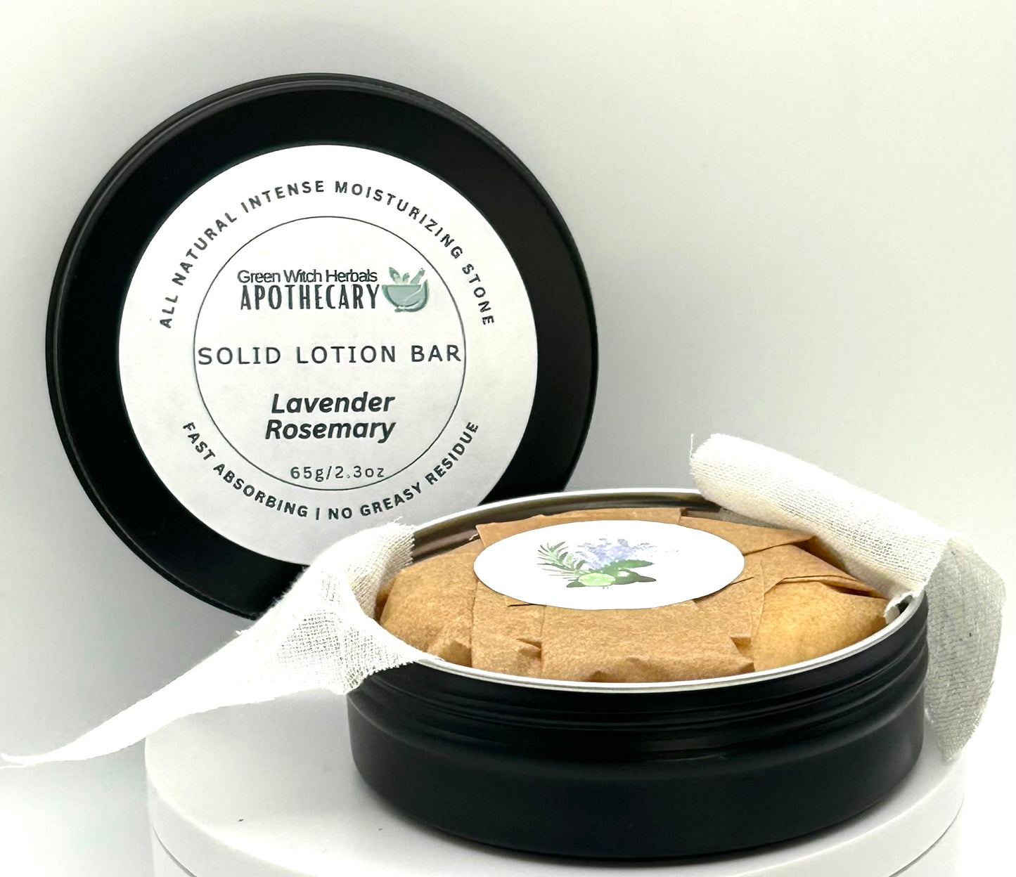 Solid Lotion Bars | Organic Moisturizing Stone