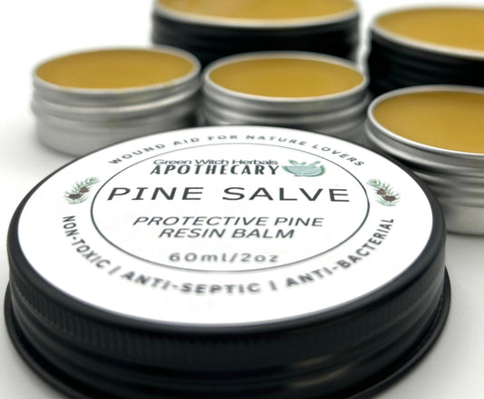 Protective Pine Resin Salve: Nature’s Wound Aid for Nature Lovers