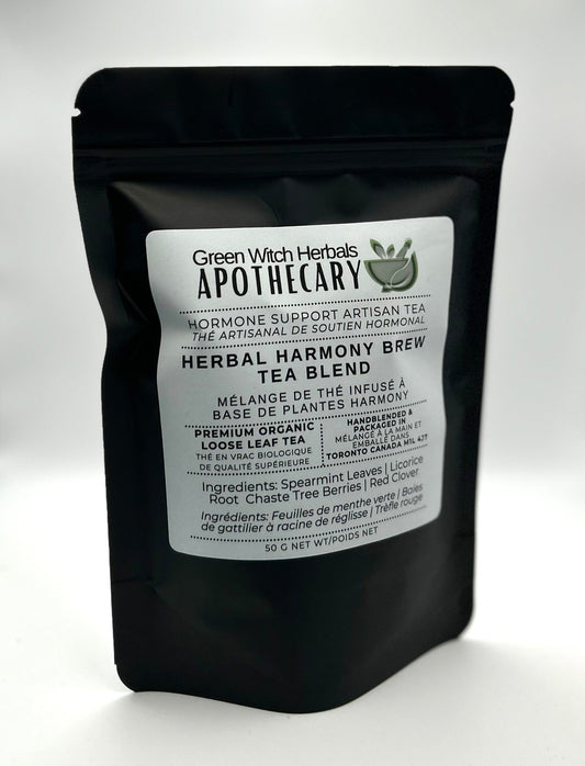 Herbal Harmony Brew Hormone Support Herbal Tea Blend: A Natural Approach to Balancing Hormones