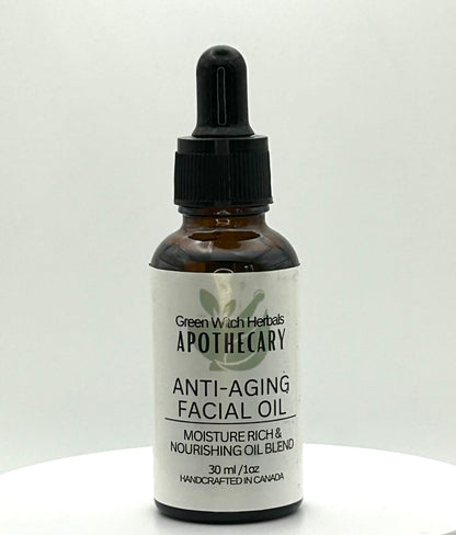 Organic Hydrating & Anti-Aging Antioxidant Rich Facial Oil