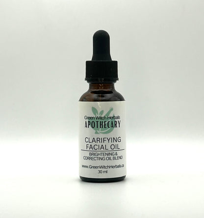 Organic Clarifying & Brightening Facial Oil Blend