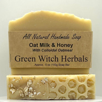 Oat Milk & Honey Sensitive Skin Soap Bar with Colloidal Oatmeal