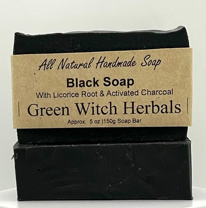 Black Soap with Licorice Root & Colloidal Oatmeal