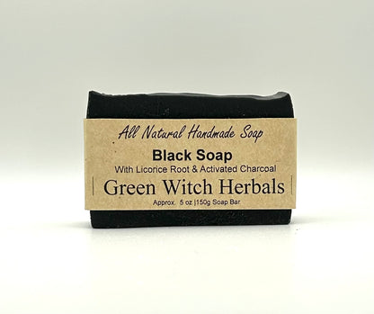 Black Soap with Licorice Root & Colloidal Oatmeal