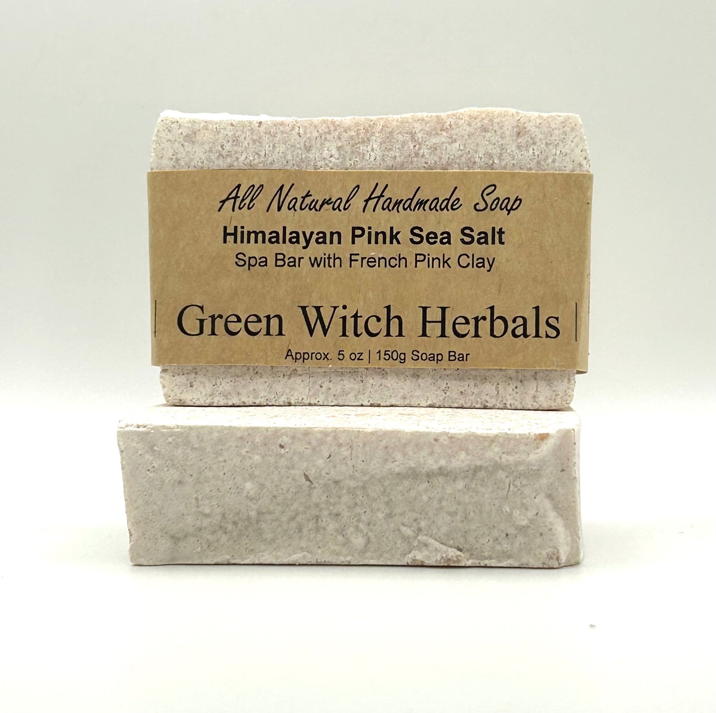 Himalayan Pink Sea Salt Spa Soap Bar with French Pink Clay