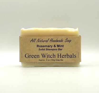 Rosemary Mint Clarifying Shampoo Soap Bar