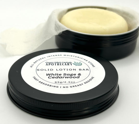 Solid Lotion Bars | Organic Moisturizing Stone