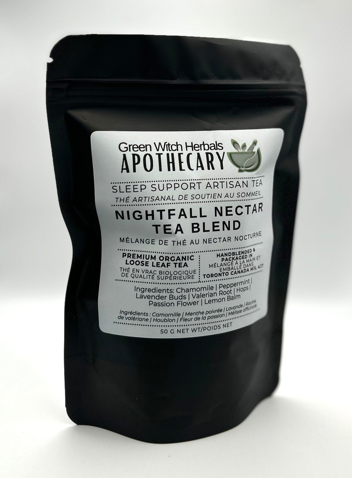 Nightfall Nectar Sleep Support Artisan Herbal Tea Blend