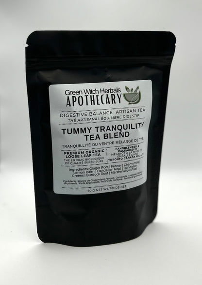 Tummy Tranquility Digestive Balance Artisan Herbal Tea Blend