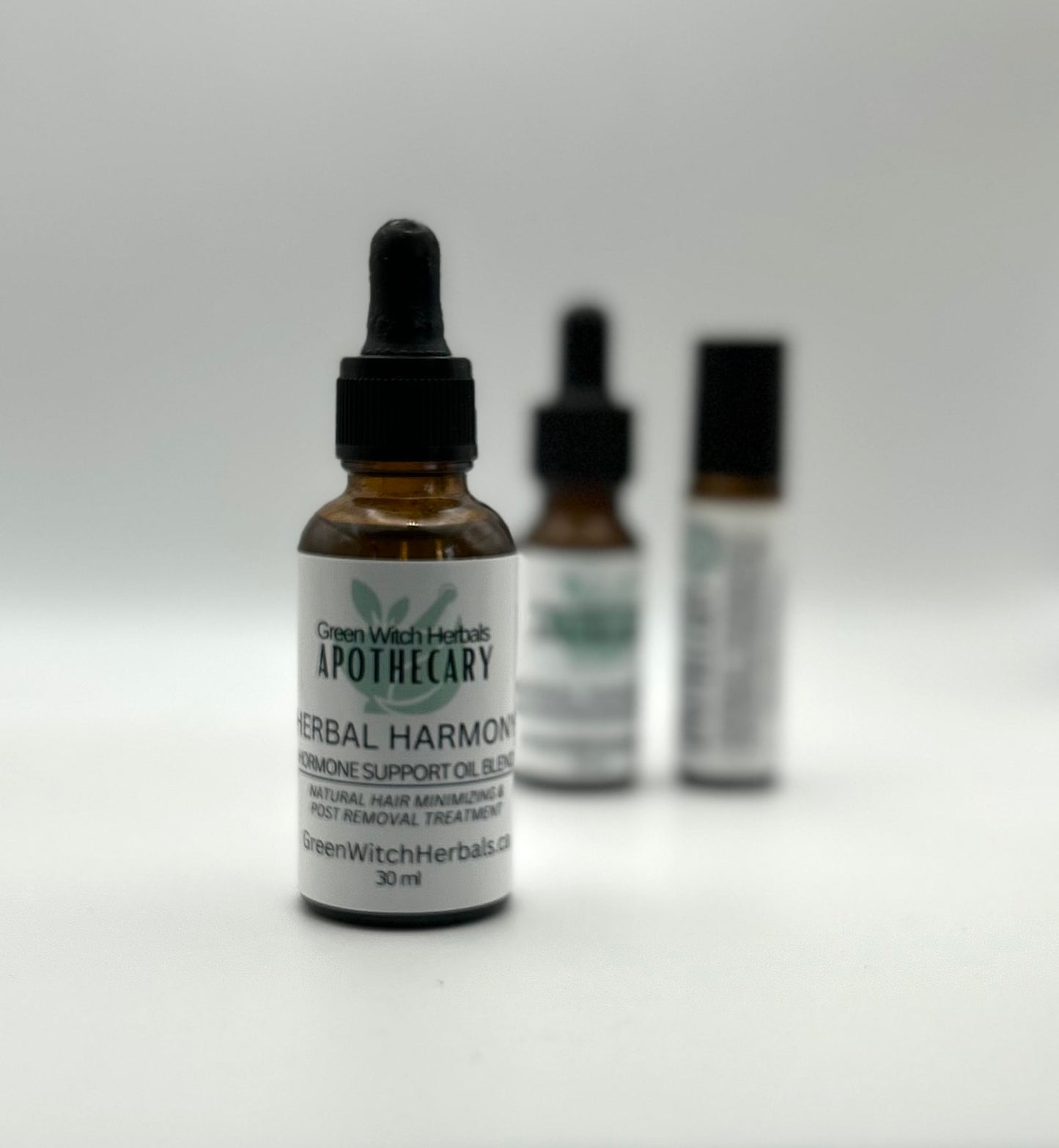 All Natural Hair Minimizing Treatment | Herbal Harmony Hormone Support Oil Blend