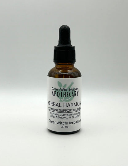 All Natural Hair Minimizing Treatment | Herbal Harmony Hormone Support Oil Blend