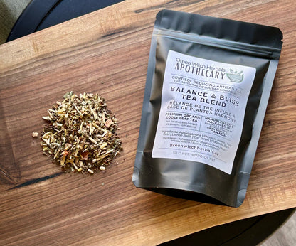 Balance & Bliss Cortisol Reducing Artisan Loose Leaf Tea Blend