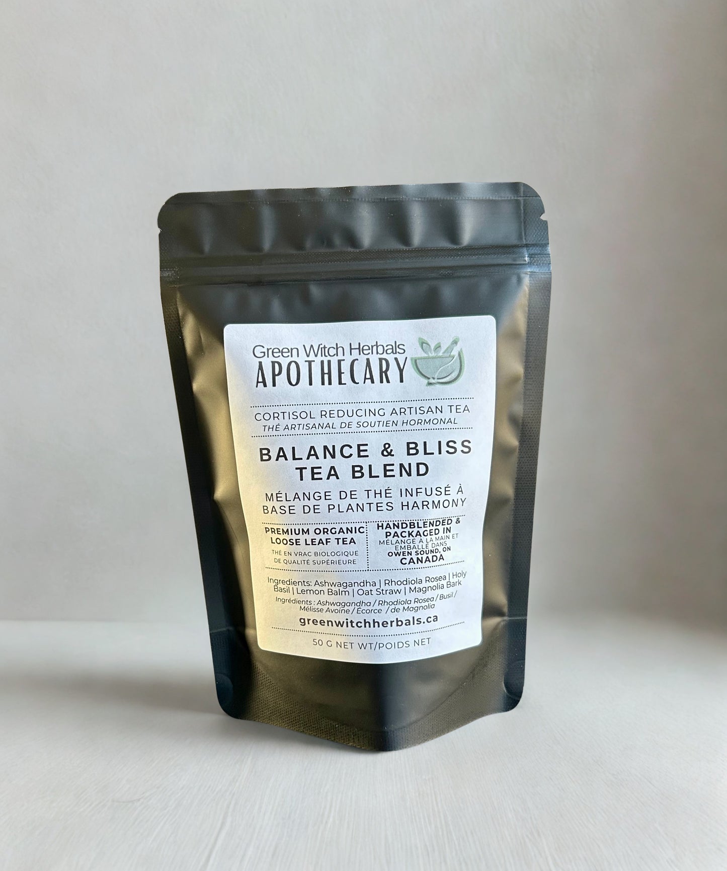 Balance & Bliss Cortisol Reducing Artisan Loose Leaf Tea Blend