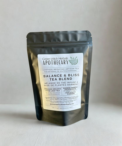 Balance & Bliss Cortisol Reducing Artisan Loose Leaf Tea Blend