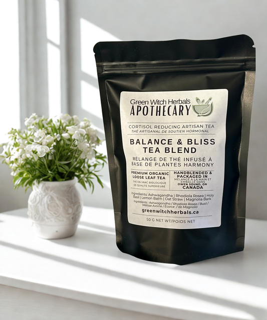 Balance & Bliss Cortisol Reducing Artisan Loose Leaf Tea Blend