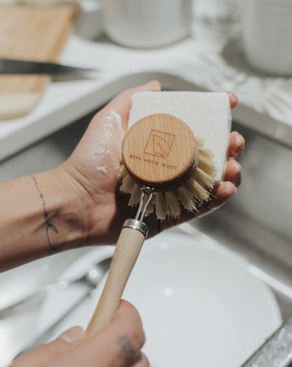 Solid Dish Soap Bar | Bergamot + Lime